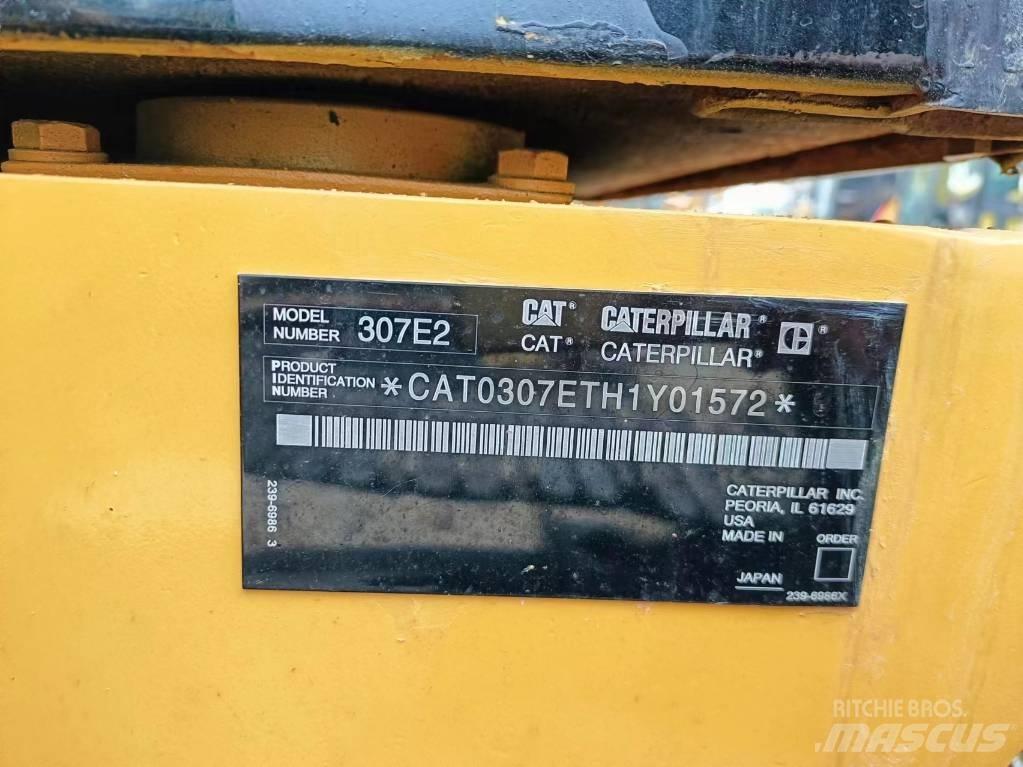 CAT 307 Kāpurķēžu ekskavatori