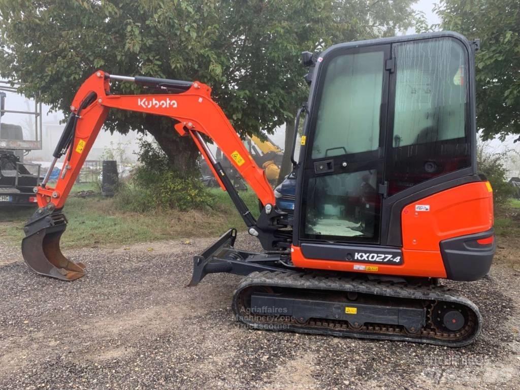 Kubota KX 027 Mini ekskavatori < 7 t
