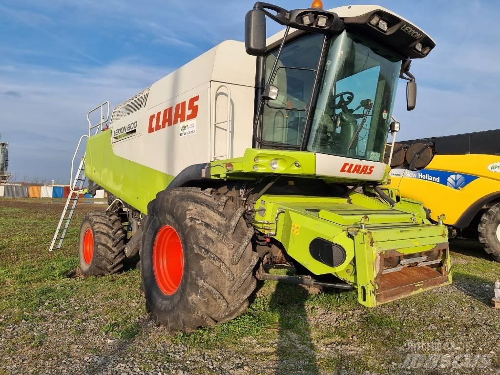 CLAAS Lexion 600 Ražas novākšanas kombaini