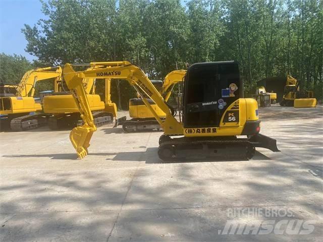 Komatsu PC 56-7 Kāpurķēžu ekskavatori