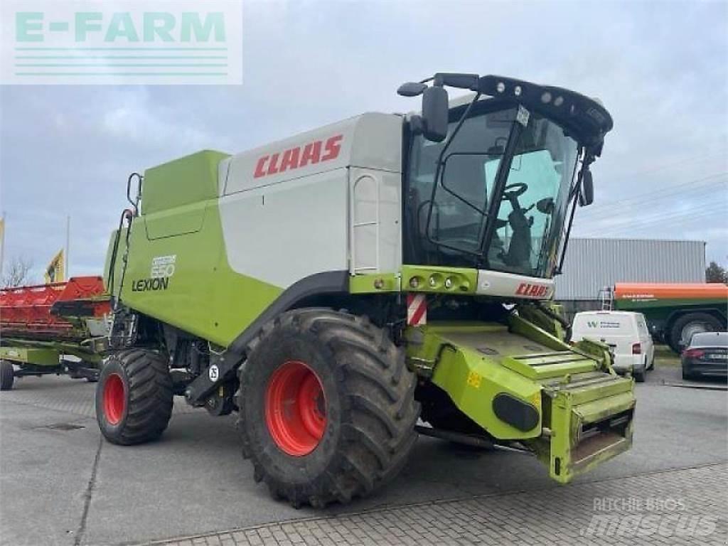 CLAAS lexion 650 Ražas novākšanas kombaini