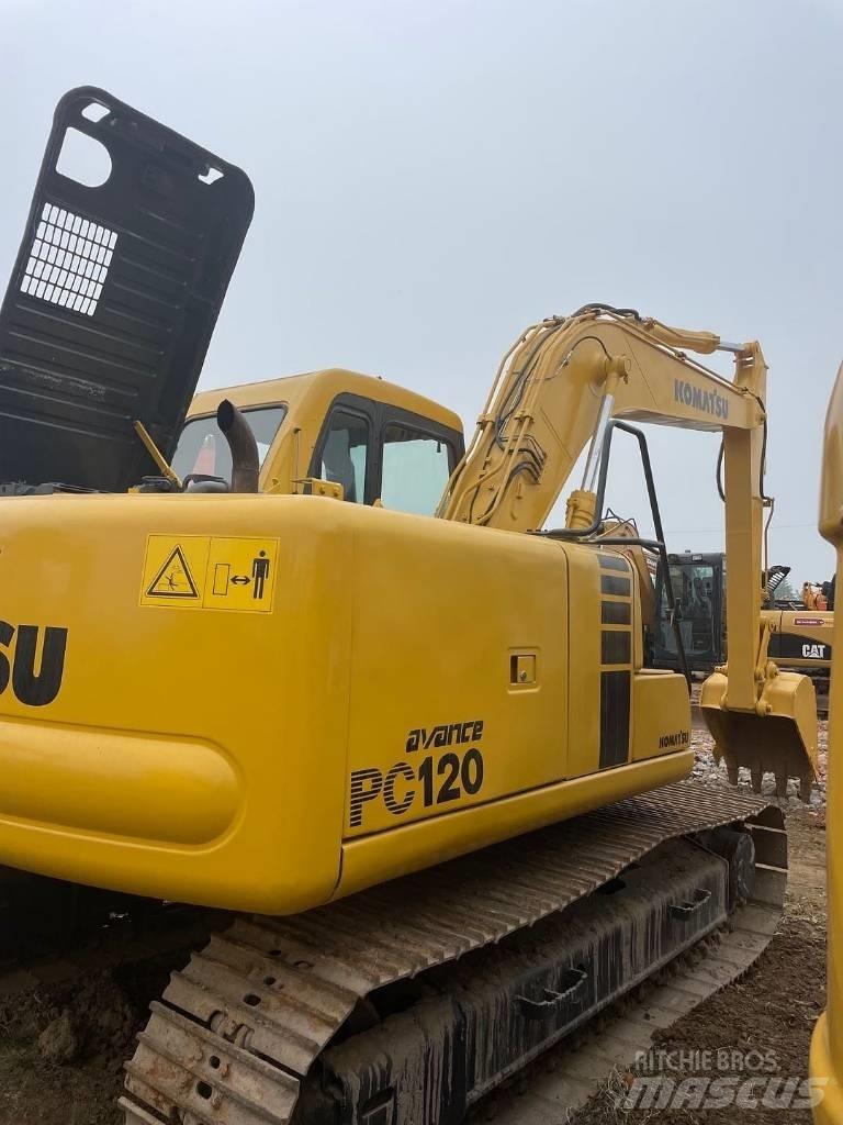 Komatsu PC 120 Kāpurķēžu ekskavatori