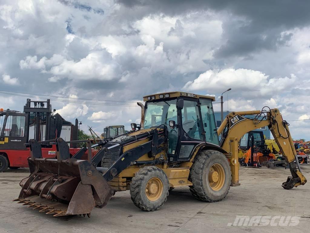 CAT 442 D Ekskavatori-iekrāvēji