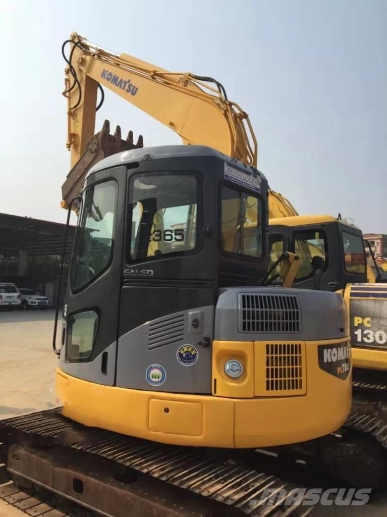 Komatsu pc78us Vidēja lieluma ekskavatori 7 t - 12 t