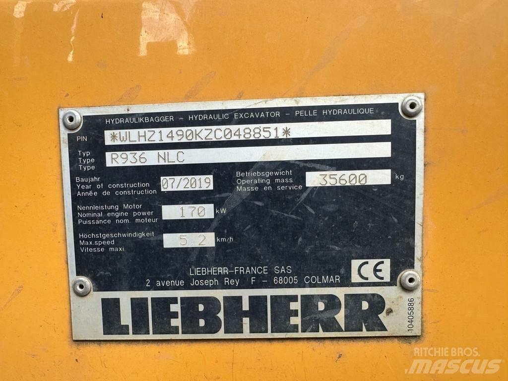 Liebherr R936 NLC Kāpurķēžu ekskavatori