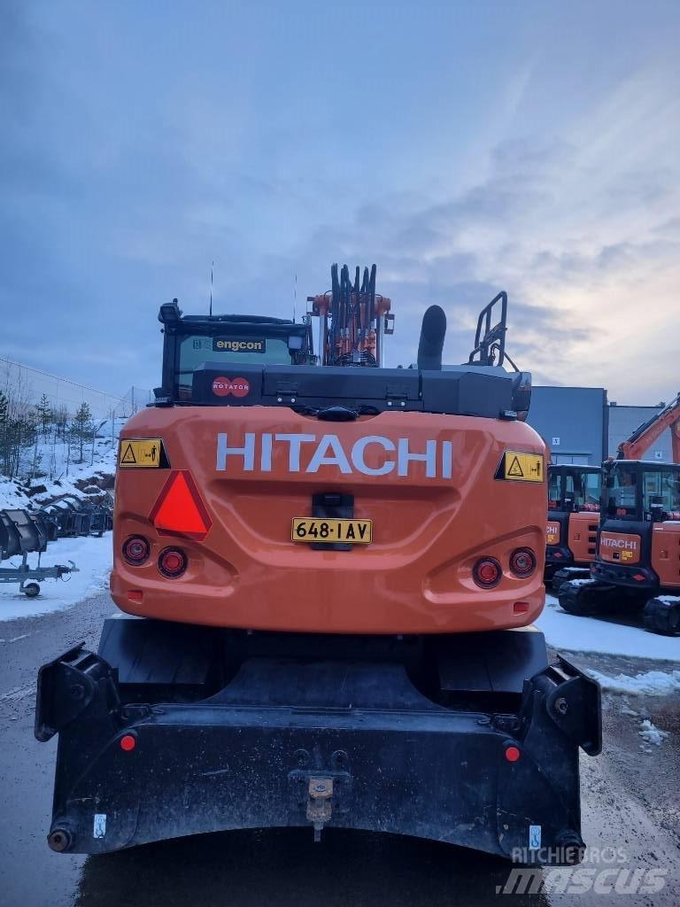 Hitachi ZX155W-7 2P Ekskavatori uz riteņiem