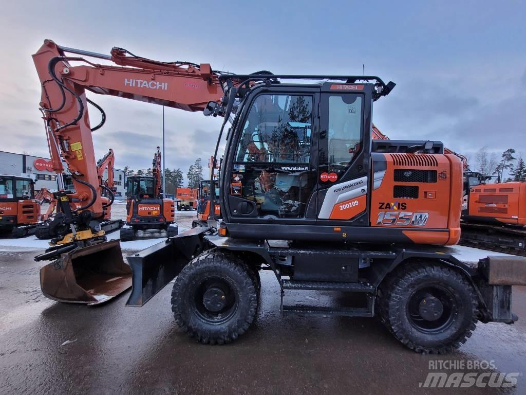 Hitachi ZX155W-7 2P Ekskavatori uz riteņiem