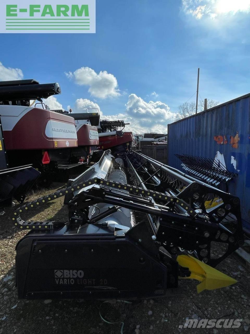 Biso 2D Vario 1070 Ražas novākšanas kombainu papildaprīkojums