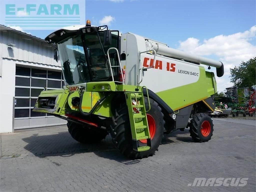 CLAAS lexion 540 c Ražas novākšanas kombaini