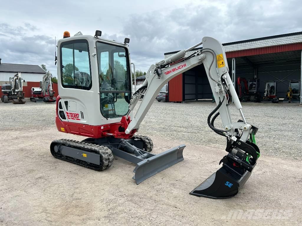 Takeuchi TB320 Mini ekskavatori < 7 t