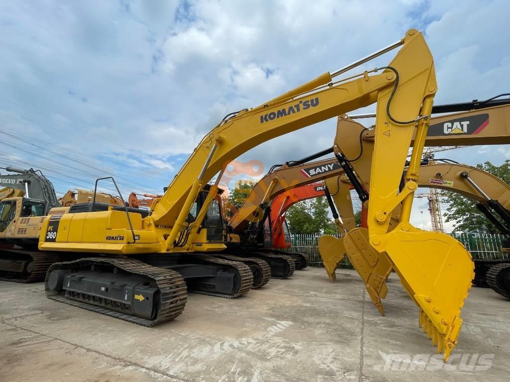 Komatsu PC 360-7 Kāpurķēžu ekskavatori