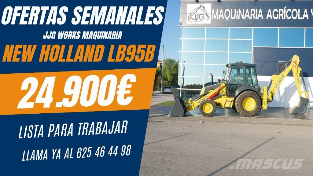 New Holland LB 95 B Ekskavatori-iekrāvēji