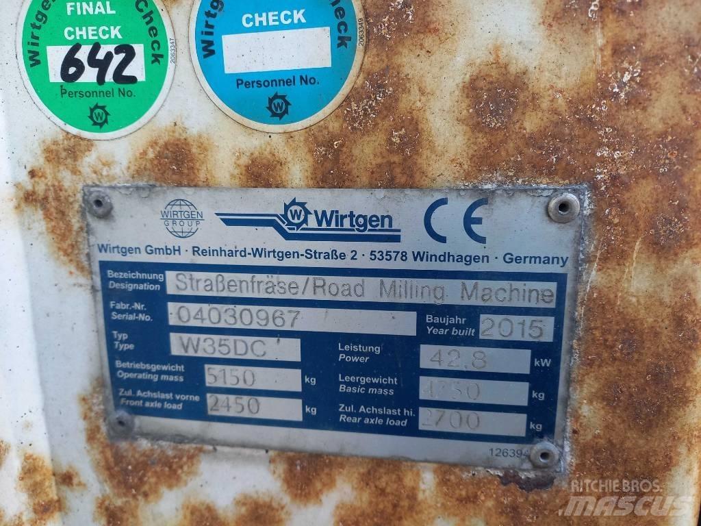Wirtgen W 35 DC Asfalta savācējs