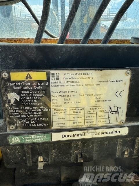Hyster H 35 FT LPG tehnika