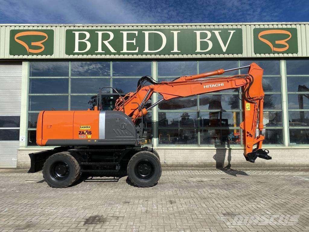 Hitachi ZX 140 W-3 Ekskavatori uz riteņiem