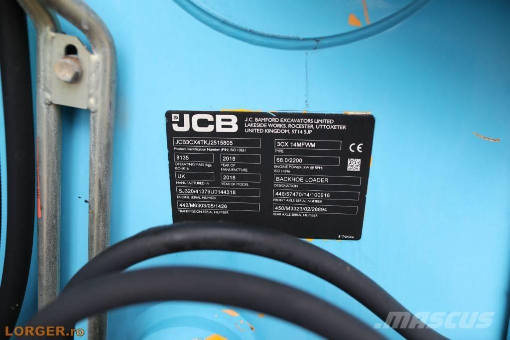 JCB 3 CX 14 Ekskavatori-iekrāvēji