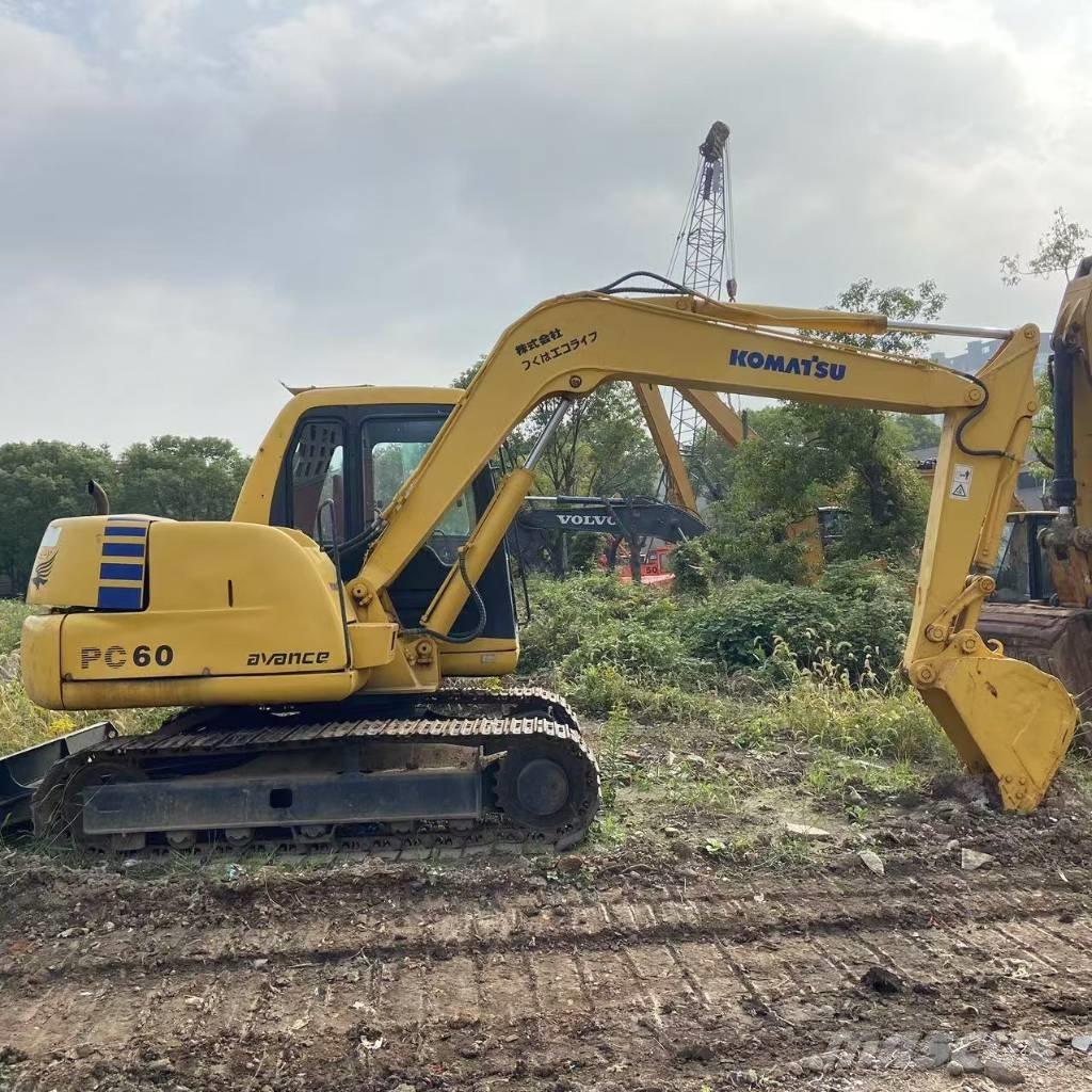Komatsu PC 60 Kāpurķēžu ekskavatori