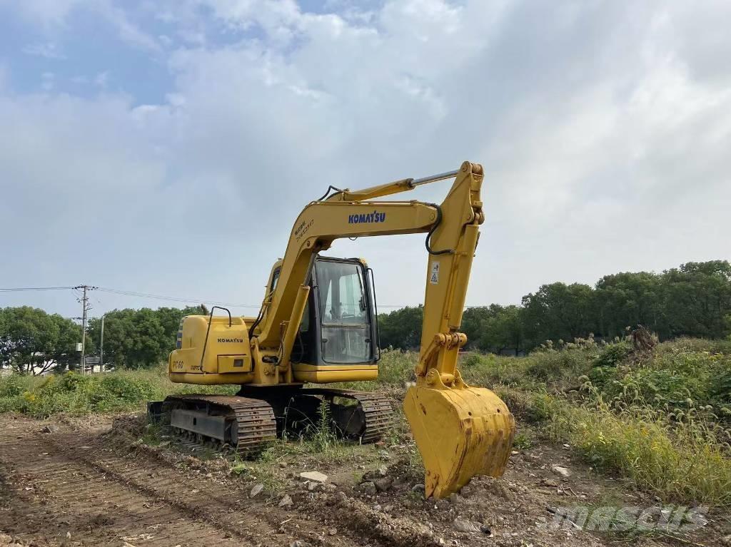 Komatsu PC 60 Kāpurķēžu ekskavatori