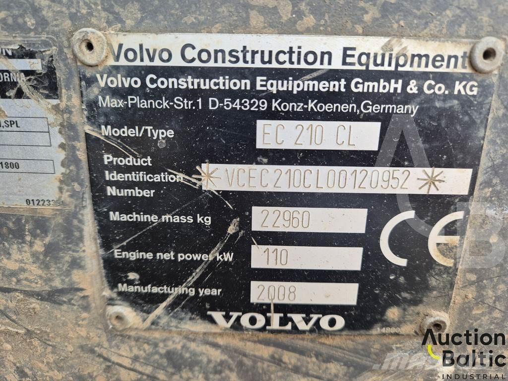 Volvo EC 210 C L Kāpurķēžu ekskavatori