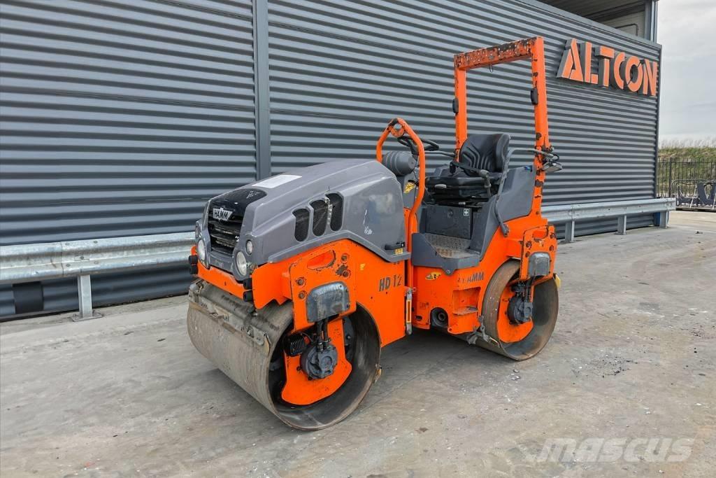 Hamm HD 12 VV Divvalču grunts veltņi