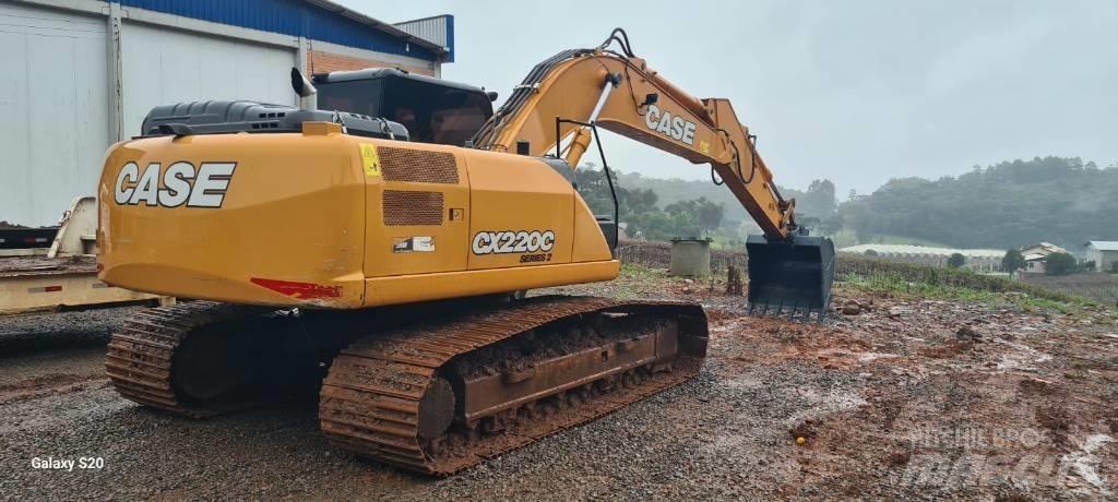 CASE CX220C Kāpurķēžu ekskavatori