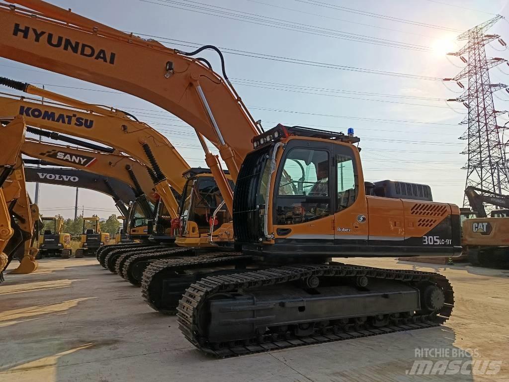 Hyundai 305 LC-9T Kāpurķēžu ekskavatori