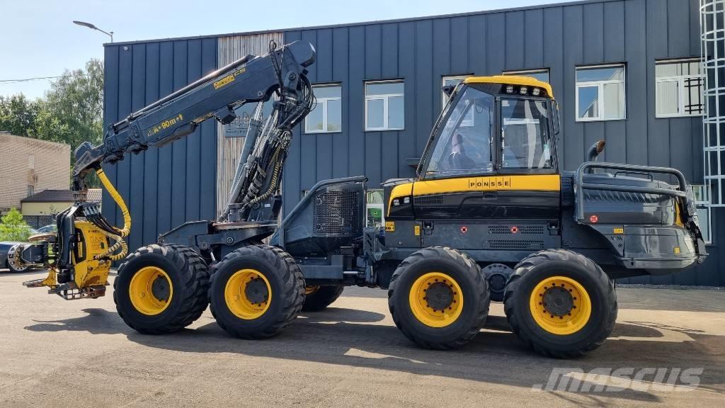 Ponsse Ergo 8W Harvesteri
