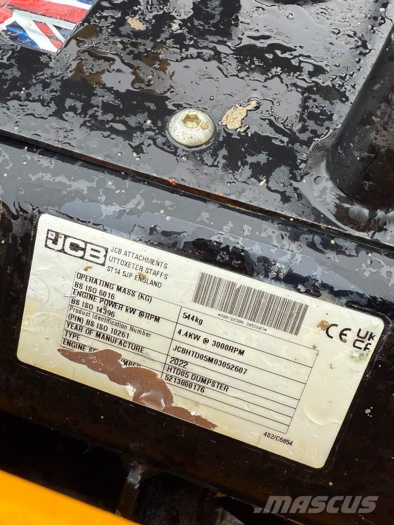 JCB HT D5 Kāpurķēžu pašizkrāvējs