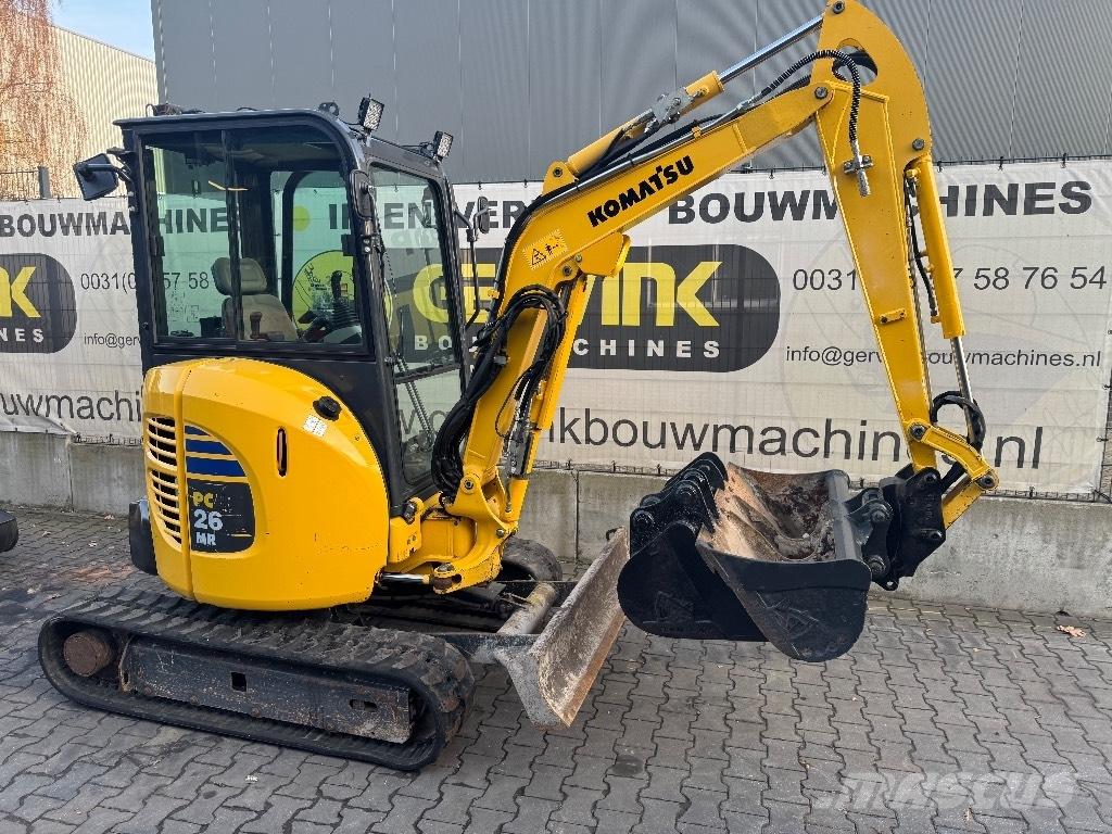 Komatsu PC 26 MR-3 Mini ekskavatori < 7 t