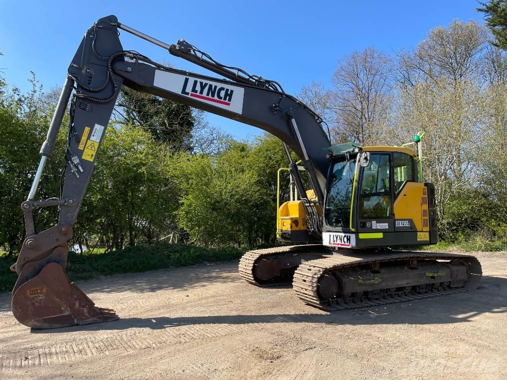Volvo ECR 235 Kāpurķēžu ekskavatori