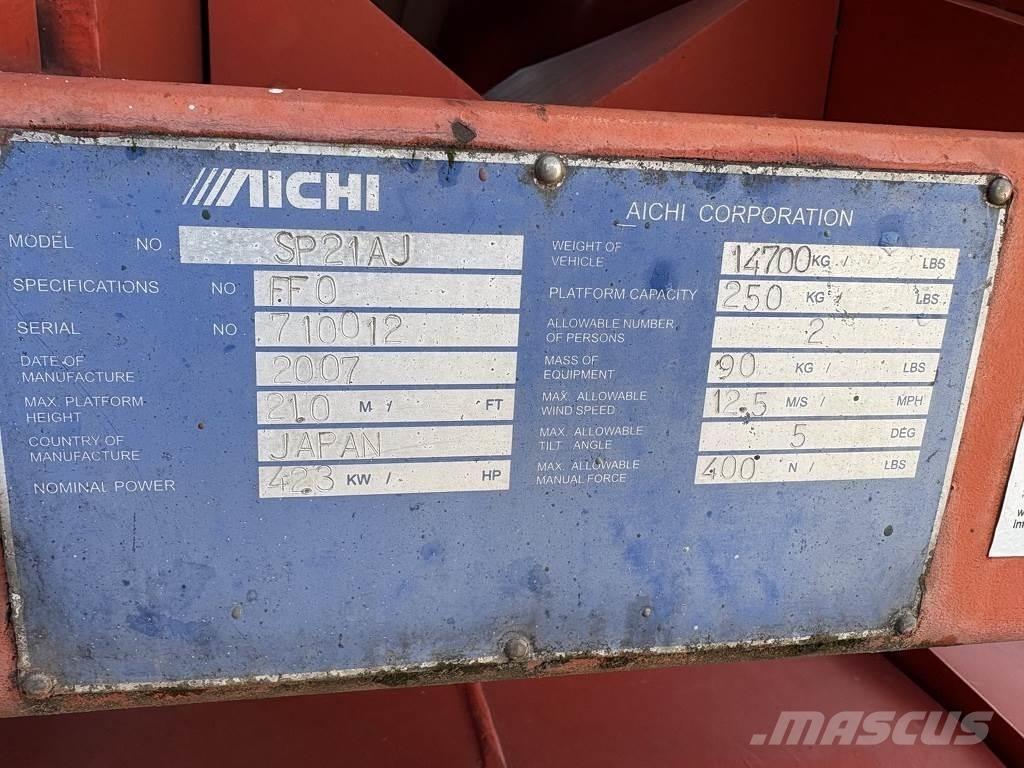 Aichi Sp21aj Teleskopiskie pacēlāji