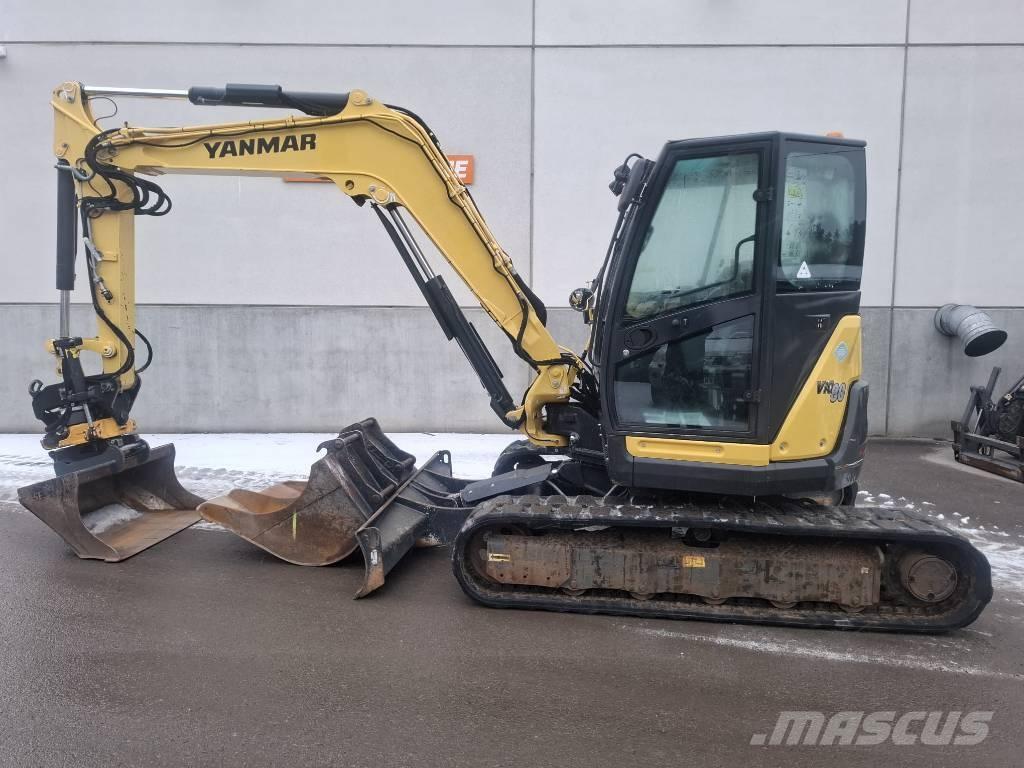 Yanmar Vio 80-1A Vidēja lieluma ekskavatori 7 t - 12 t