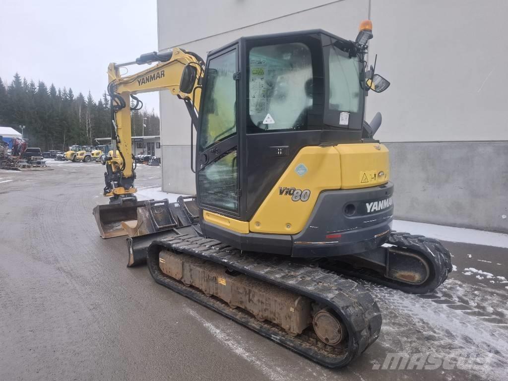 Yanmar Vio 80-1A Vidēja lieluma ekskavatori 7 t - 12 t