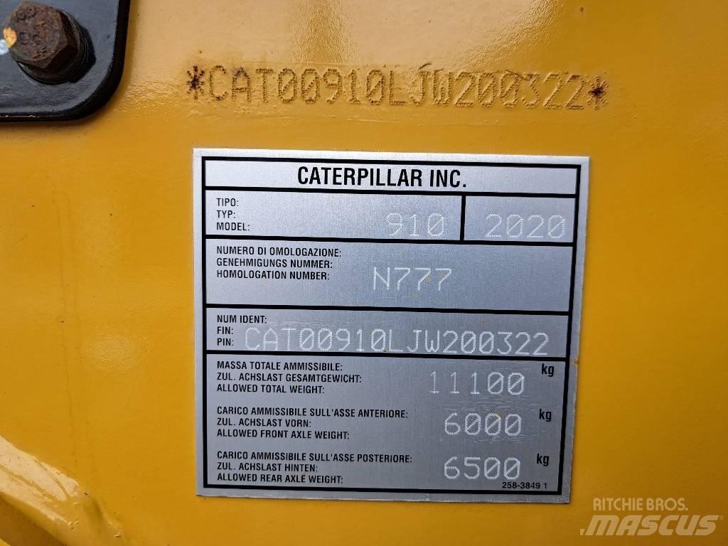 CAT 910 Iekrāvēji uz riteņiem