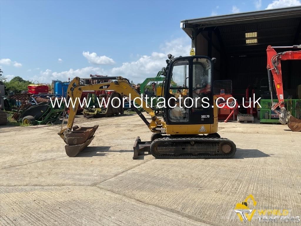 CAT 302.7 D Mini ekskavatori < 7 t