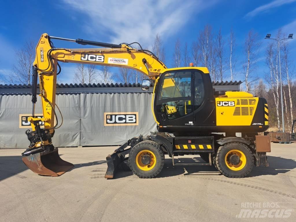 JCB JS 175 W Ekskavatori uz riteņiem