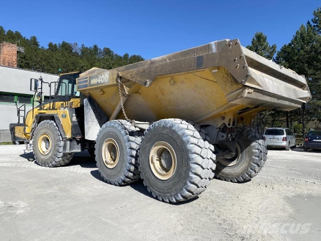 Komatsu HM 400 Artikulētie pašizgāzēji