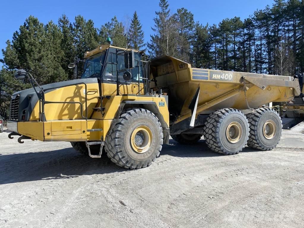 Komatsu HM 400 Artikulētie pašizgāzēji