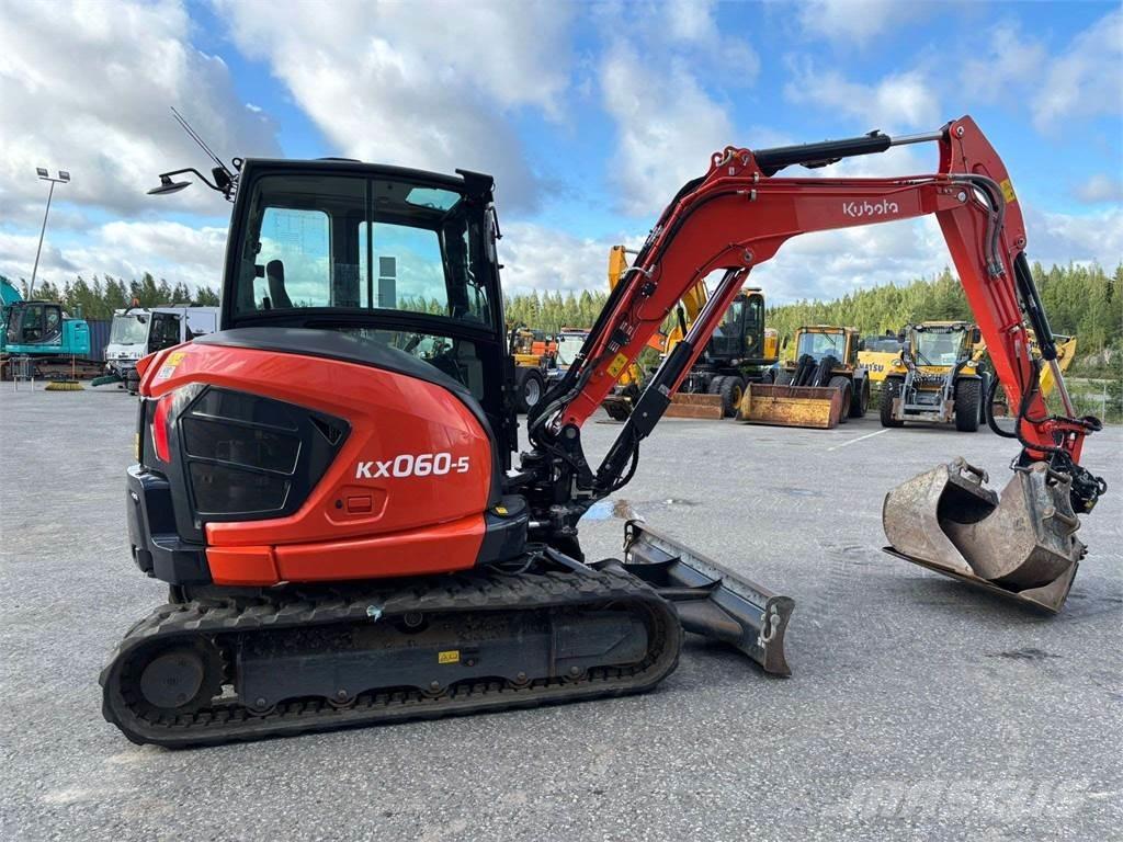 Kubota KX060-5 Mini ekskavatori < 7 t