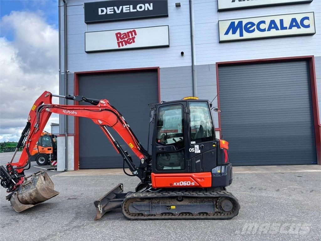 Kubota KX060-5 Mini ekskavatori < 7 t