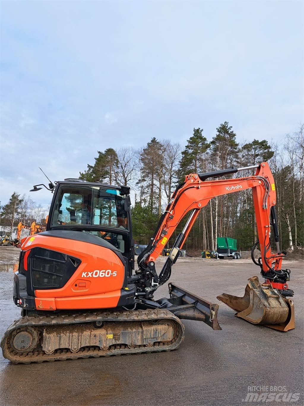 Kubota KX060-5 Mini ekskavatori < 7 t