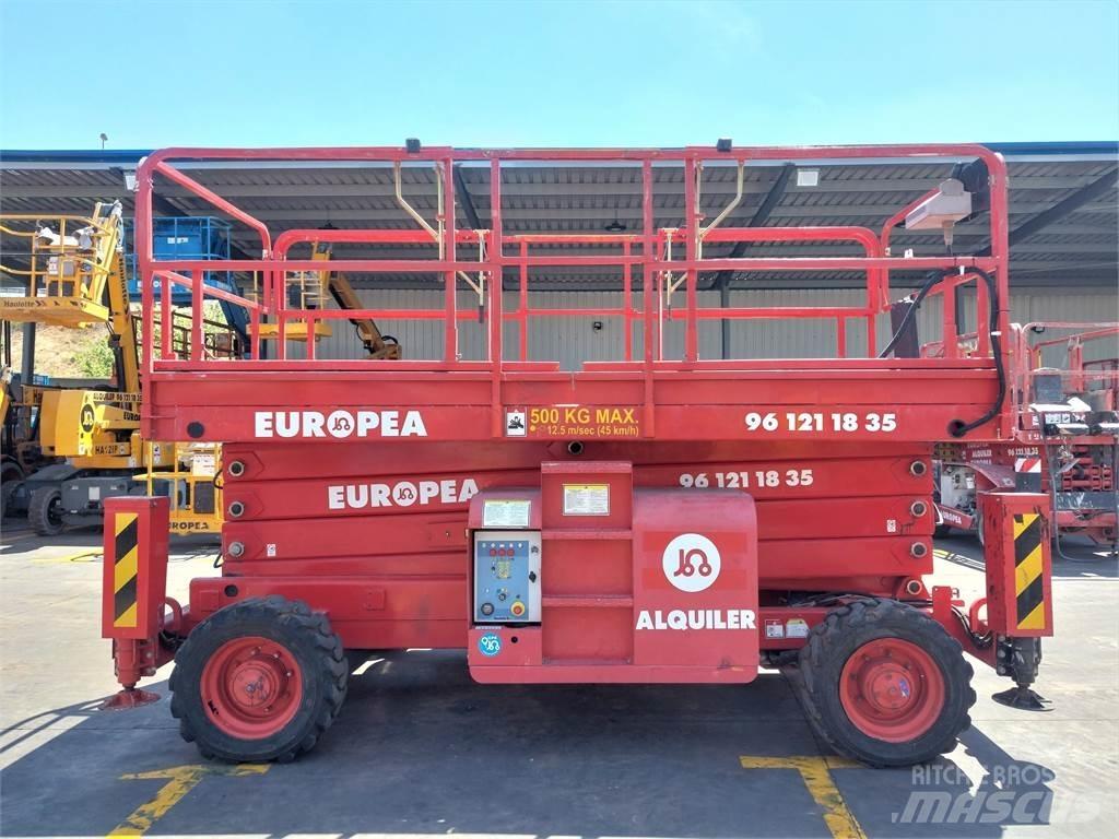 Haulotte H15SX Šķerveida pacēlāji