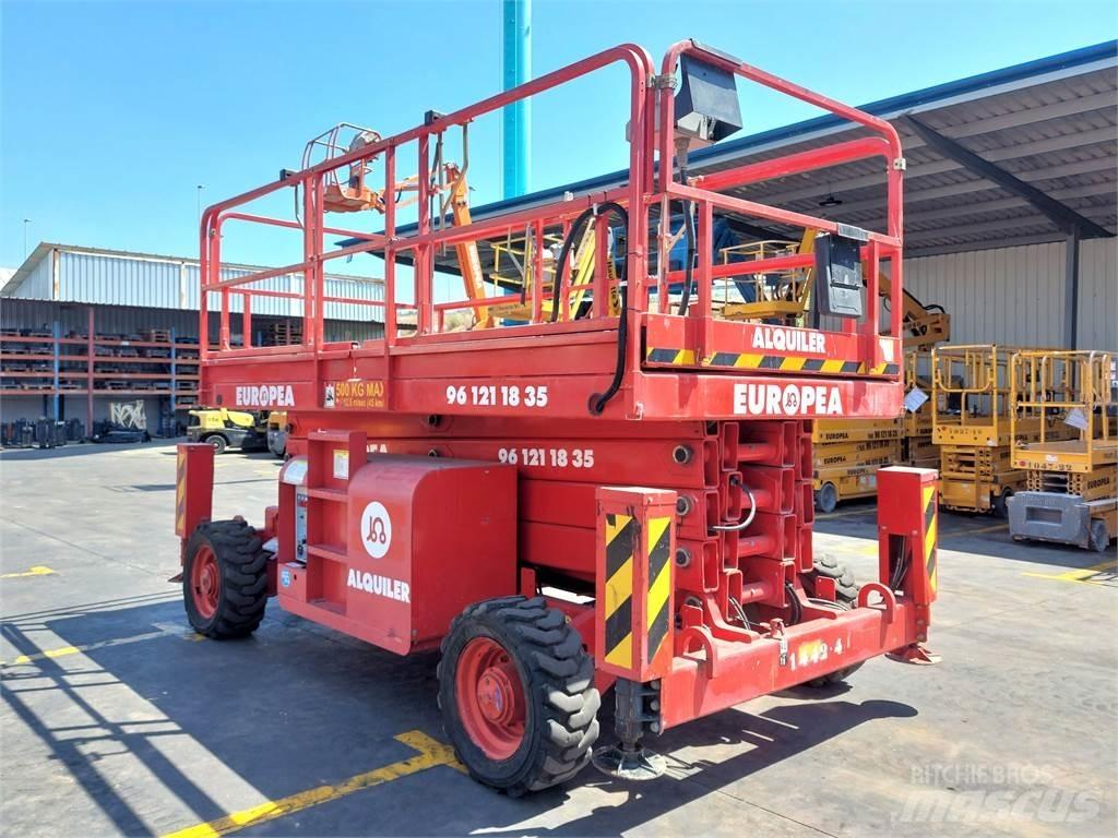 Haulotte H15SX Šķerveida pacēlāji