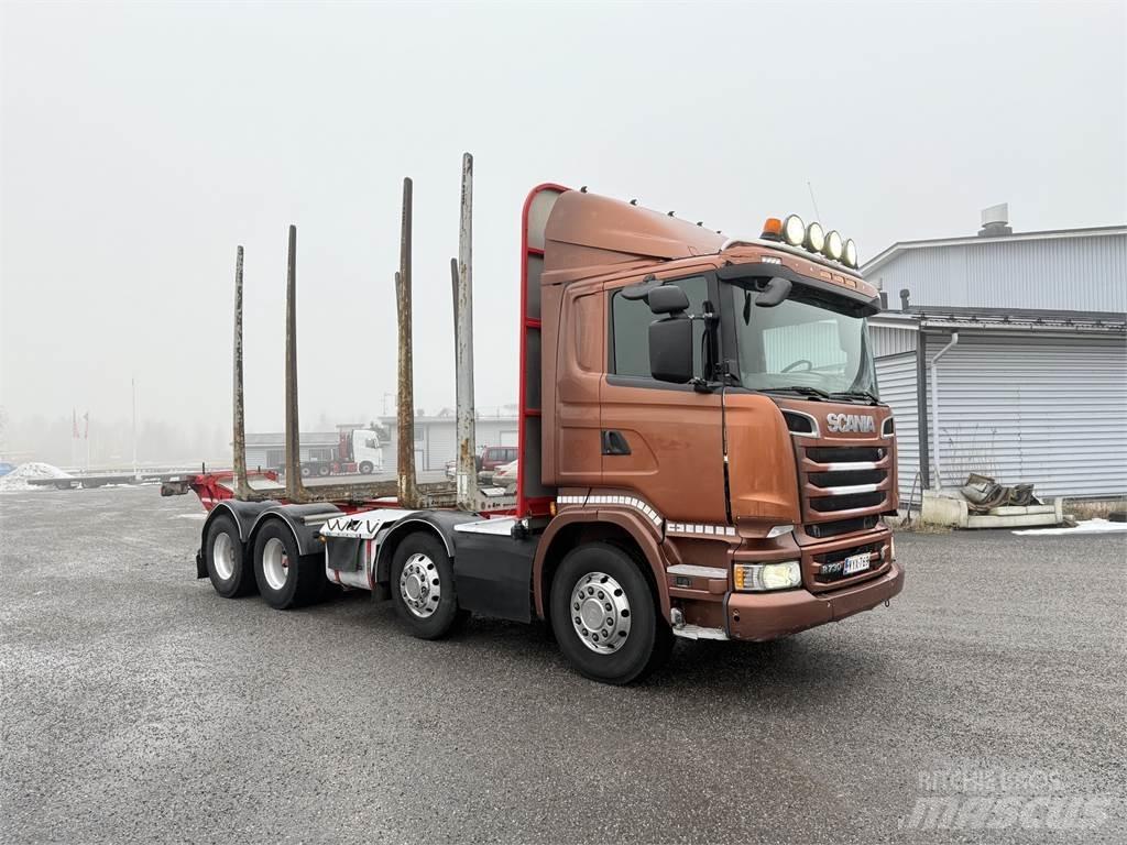 Scania R 730 8X4 Kokvedēji