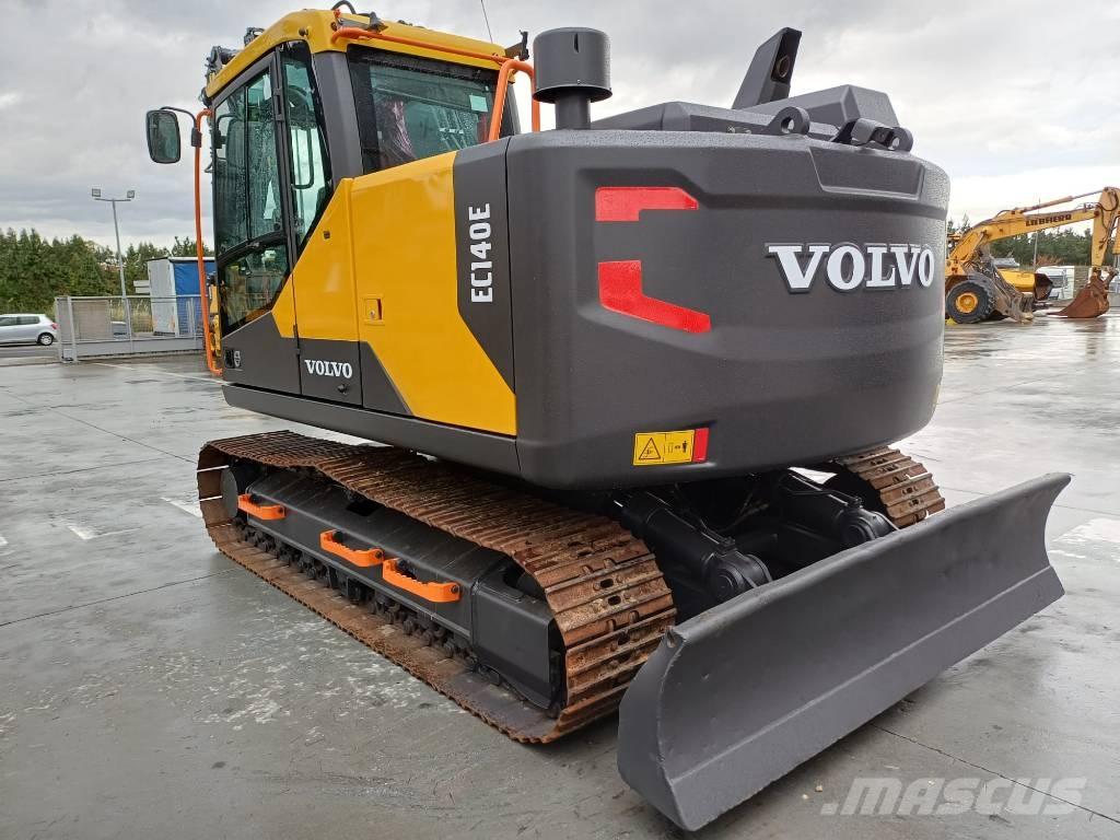 Volvo EC 140 EL Kāpurķēžu ekskavatori