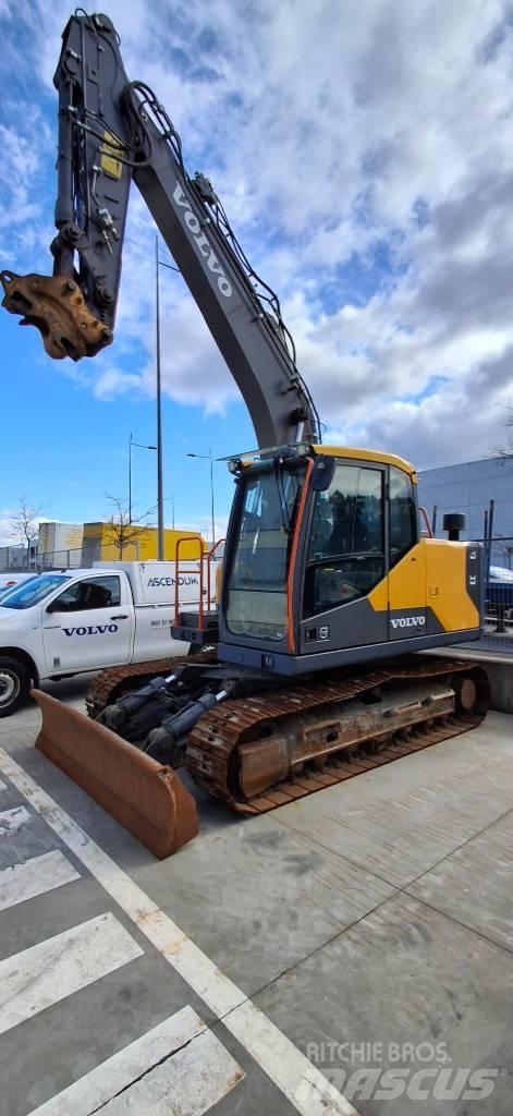 Volvo EC 140 EL Kāpurķēžu ekskavatori
