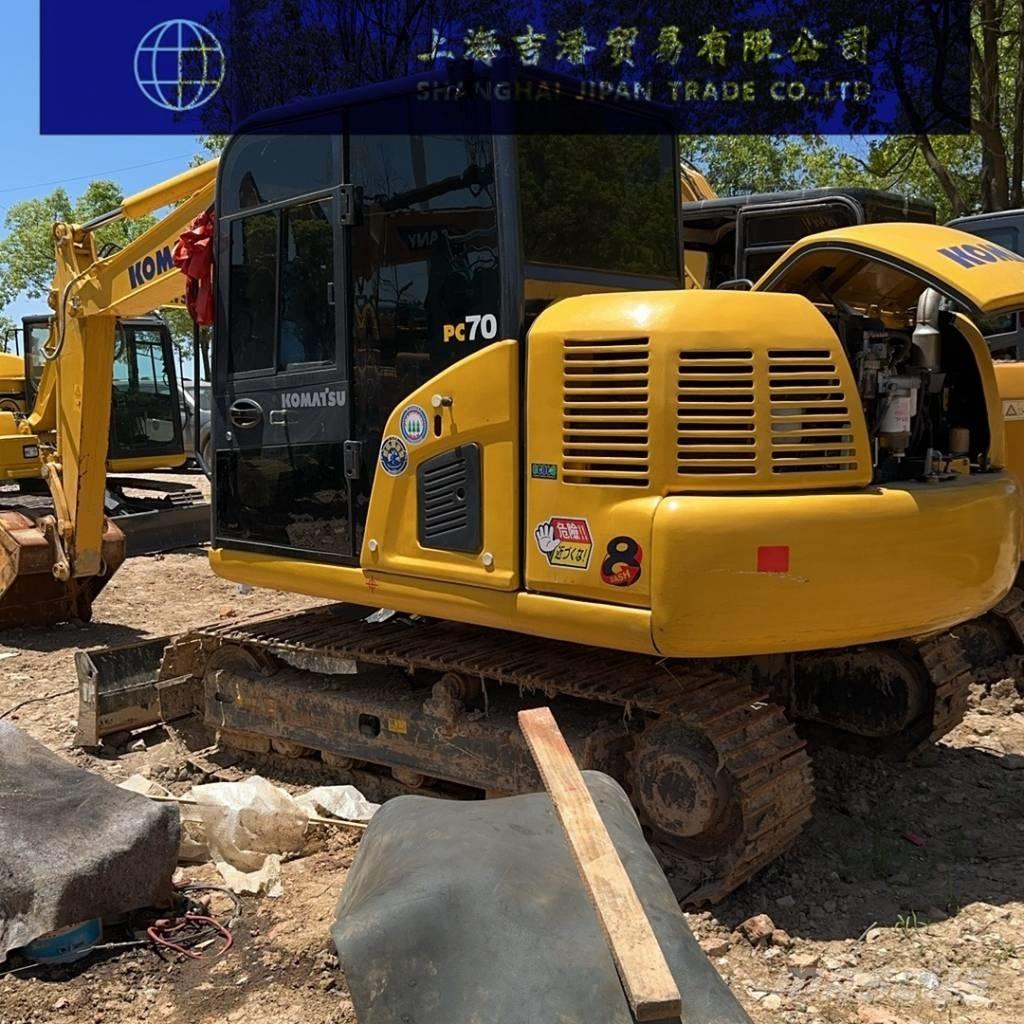 Komatsu PC 70 Kāpurķēžu ekskavatori
