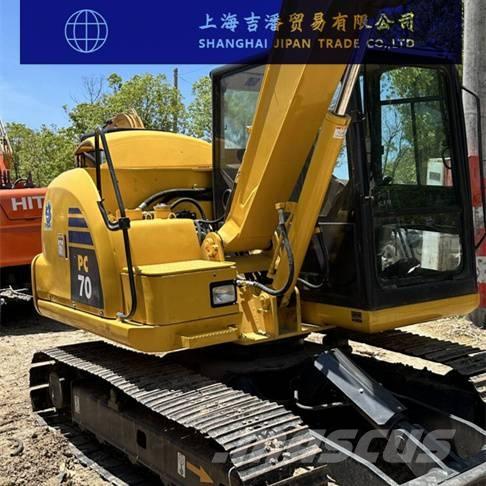 Komatsu PC 70 Kāpurķēžu ekskavatori