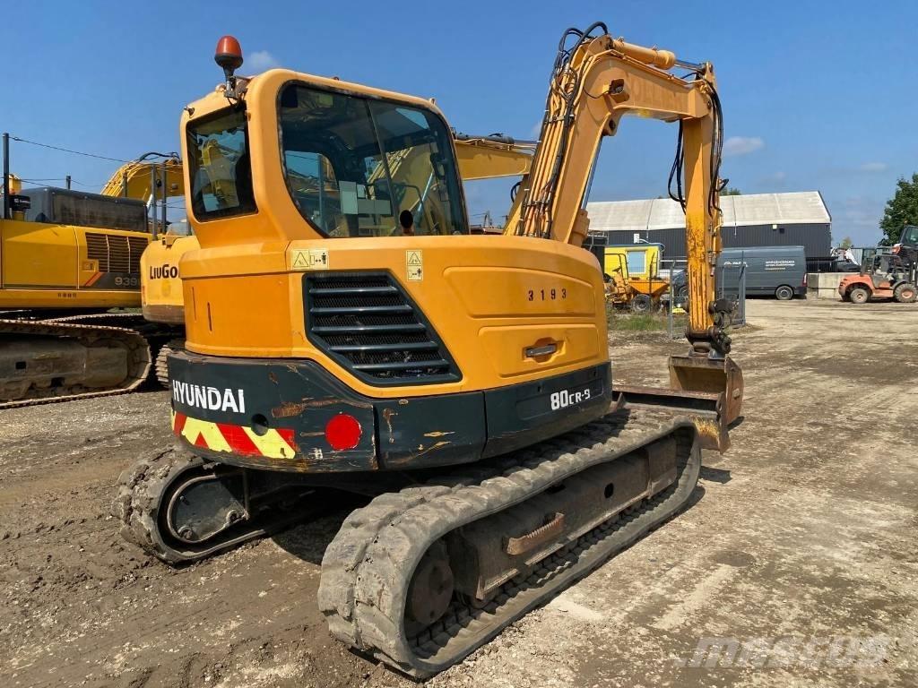 Hyundai R 80 CR-9A Vidēja lieluma ekskavatori 7 t - 12 t