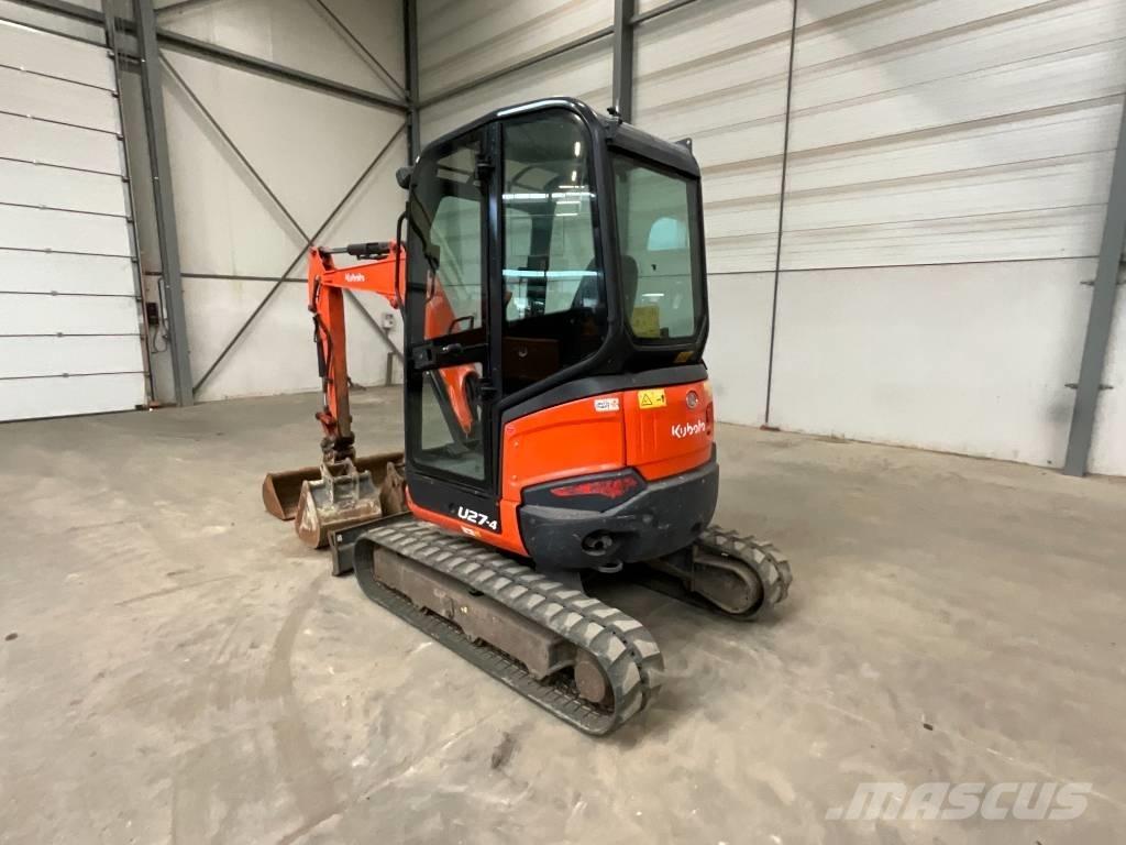 Kubota U 27-4 Mini ekskavatori < 7 t